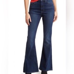 Hudson Jeans Dark Blue Flare Leg Denim